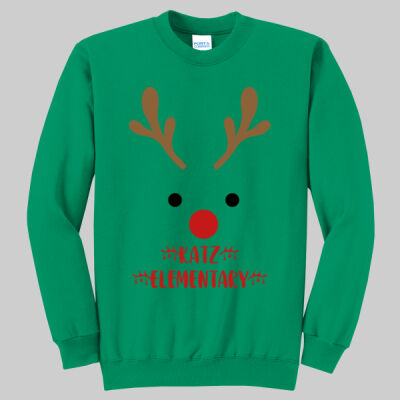 Adult Crewneck - Winter Holidays - Reindeer Thumbnail