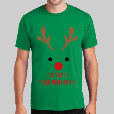 Adult T-Shirt - Winter Holidays - Reindeer Thumbnail